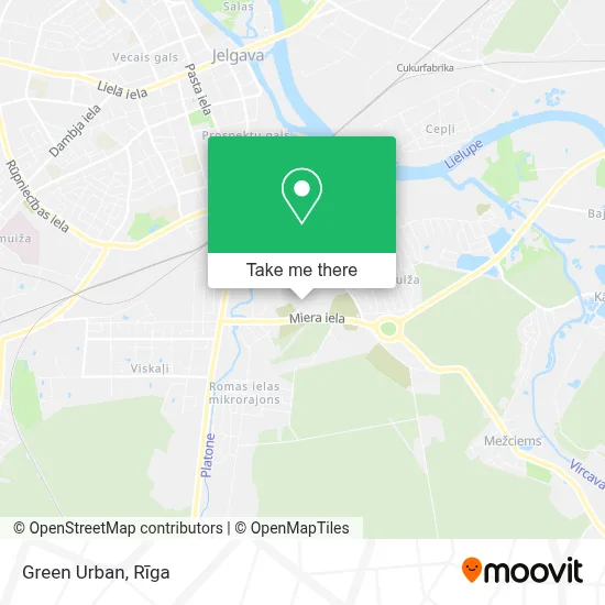 Green Urban map
