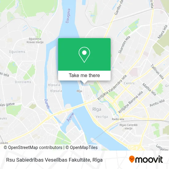 Rsu Sabiedrības Veselības Fakultāte map