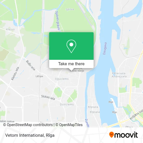 Vetom International map