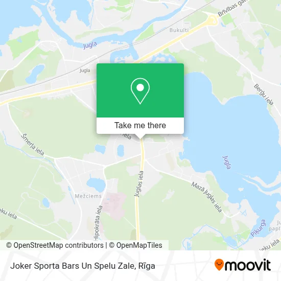 Joker Sporta Bars Un Spelu Zale map