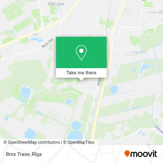 Bmx Trase map