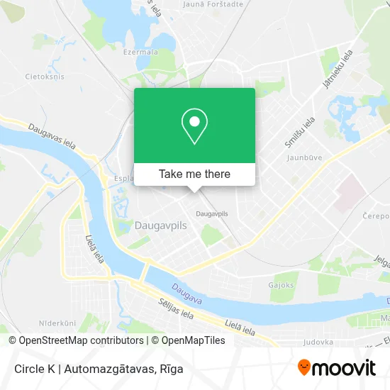 Circle K | Automazgātavas map