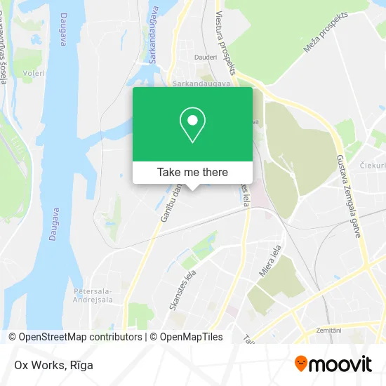 Ox Works map