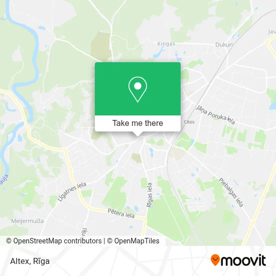 Altex map