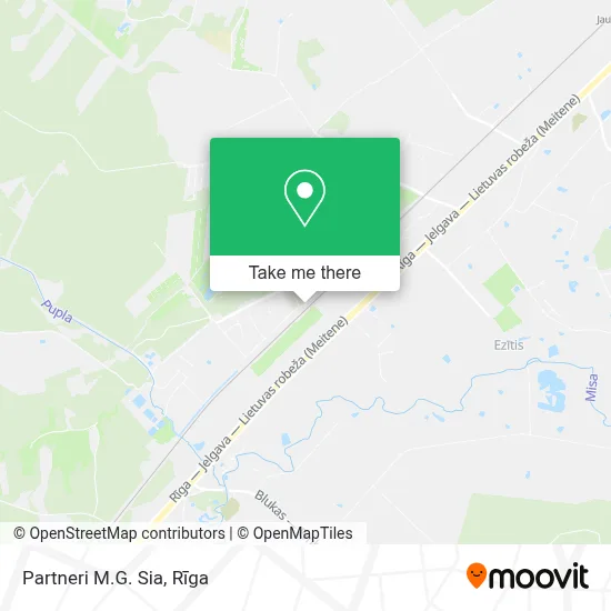 Partneri M.G. Sia map