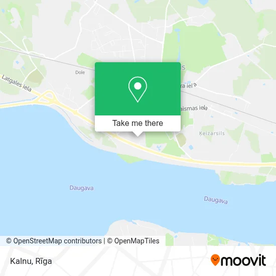 Kalnu map
