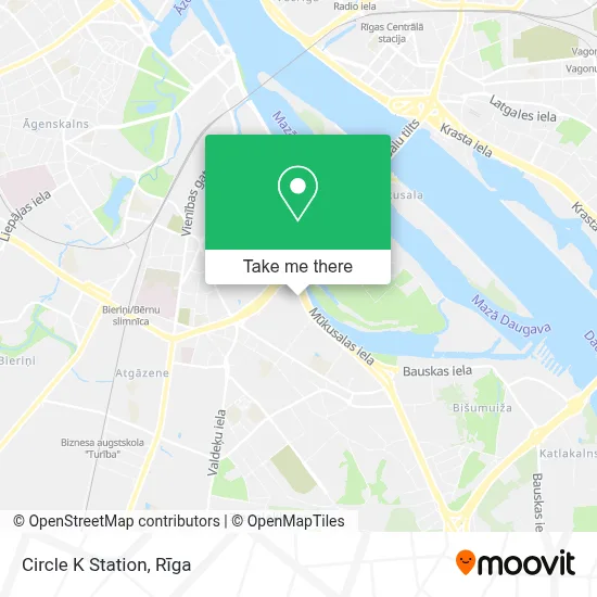 Circle K Station map
