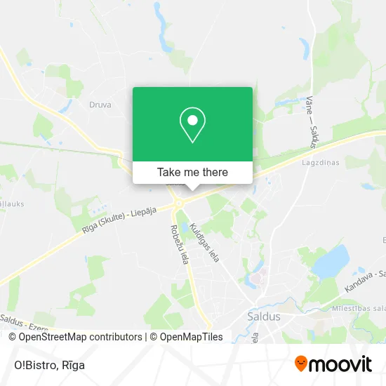 O!Bistro map
