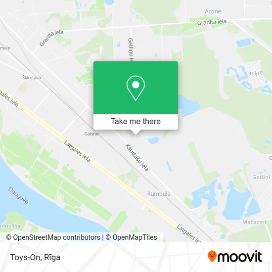Toys-On map