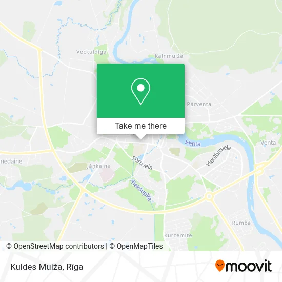 Kuldes Muiža map