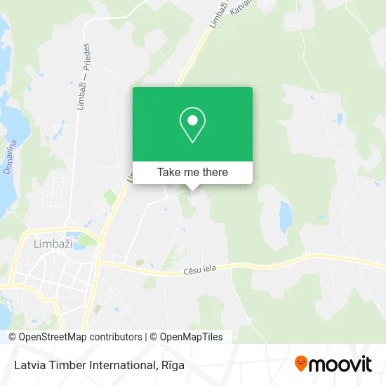 Latvia Timber International map