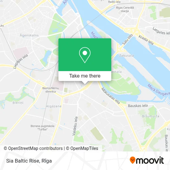 Sia Baltic Rise map
