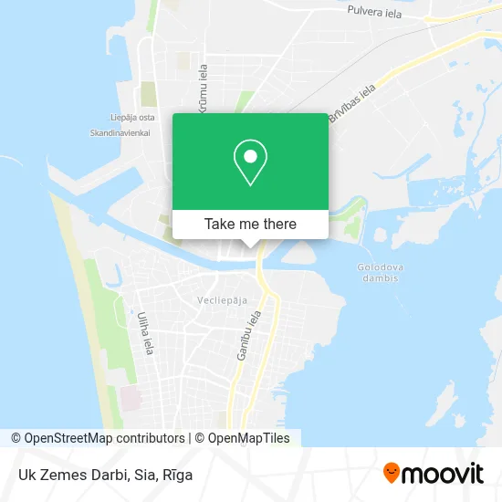 Uk Zemes Darbi, Sia map