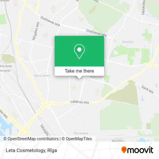 Leta Cosmetology map