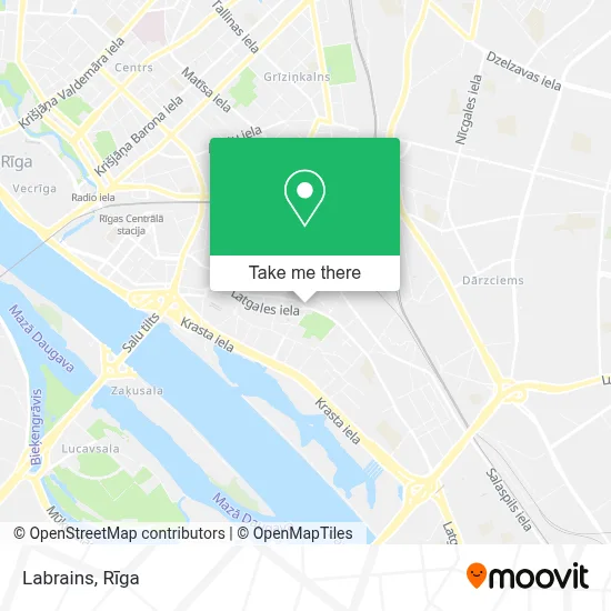 Labrains map
