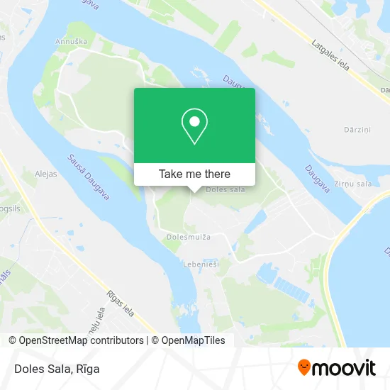 Doles Sala map