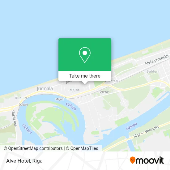 Alve Hotel map