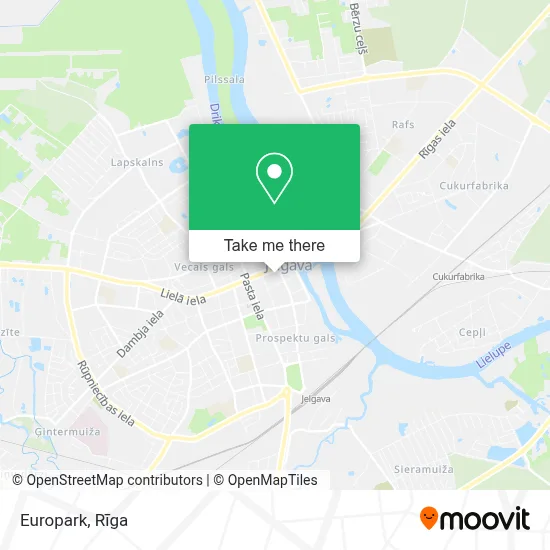 Europark map