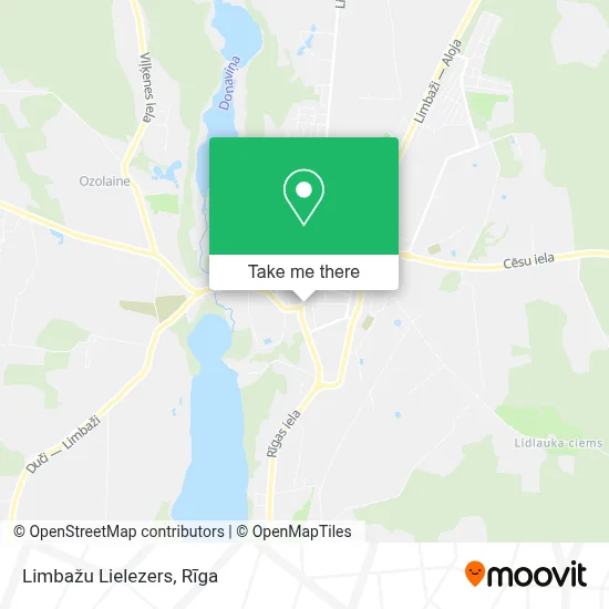 Limbažu Lielezers map