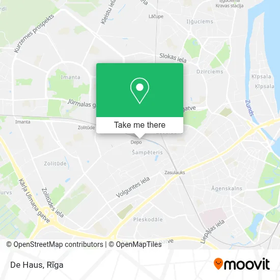 De Haus map