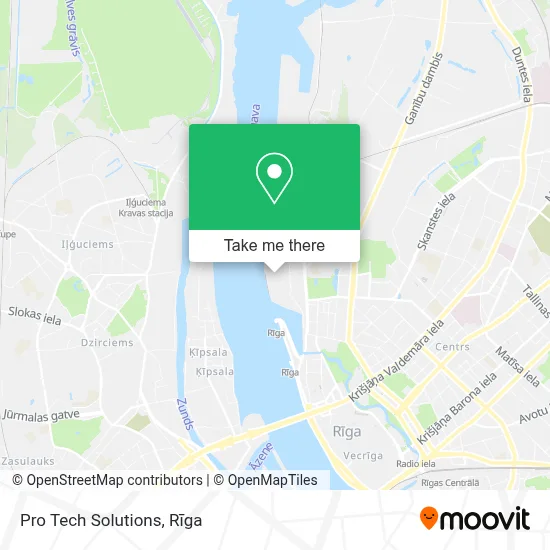 Pro Tech Solutions map