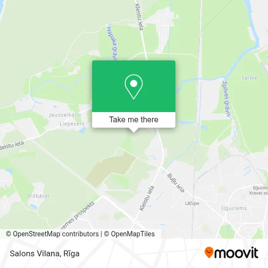 Salons Vilana map