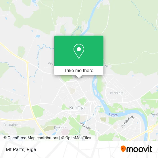 Mt Parts map