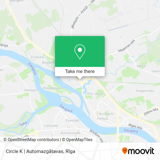 Circle K | Automazgātavas map