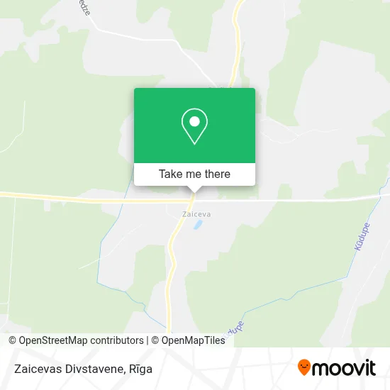 Zaicevas Divstavene map