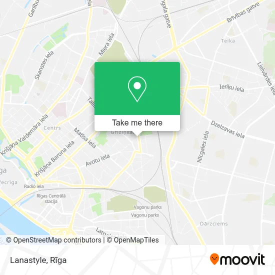 Lanastyle map