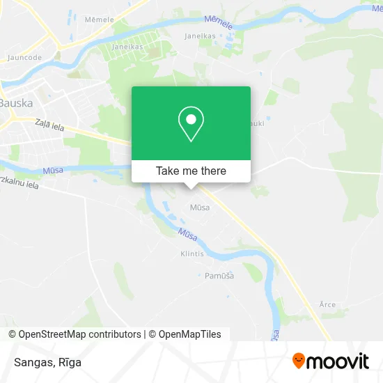 Sangas map