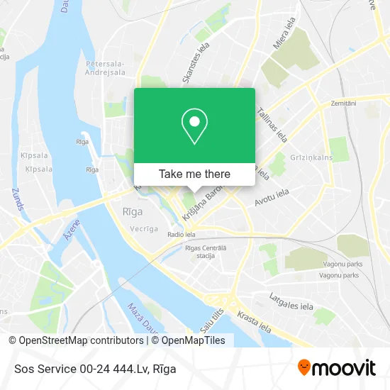 Sos Service 00-24 444.Lv map