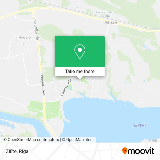 Zilīte map