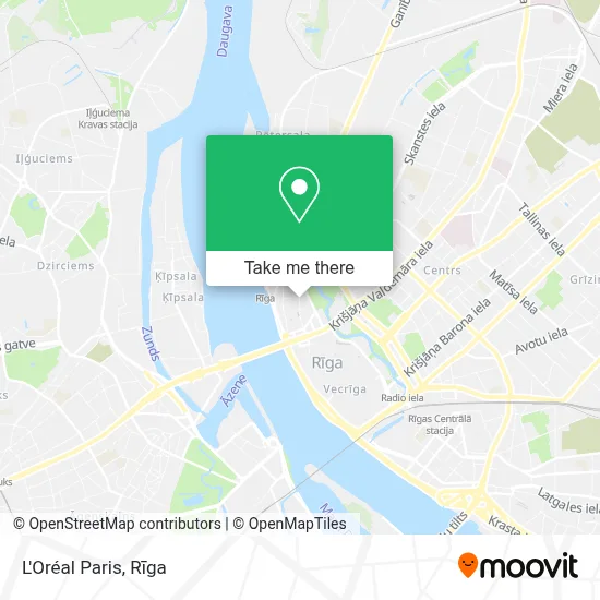 L'Oréal Paris map
