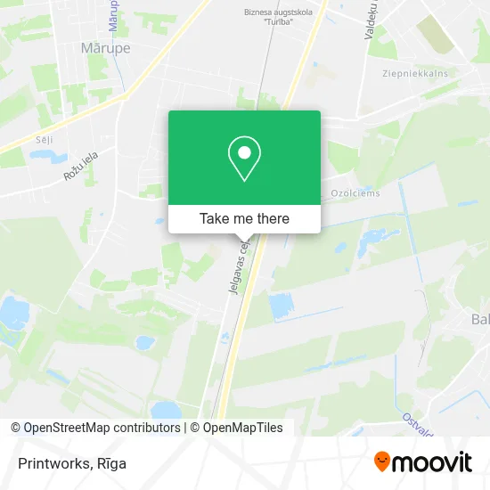 Printworks map