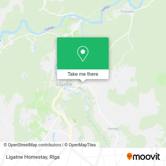 Ligatne Homestay map