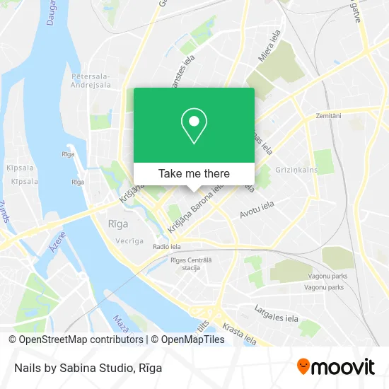 Nails by Sabina Studio map