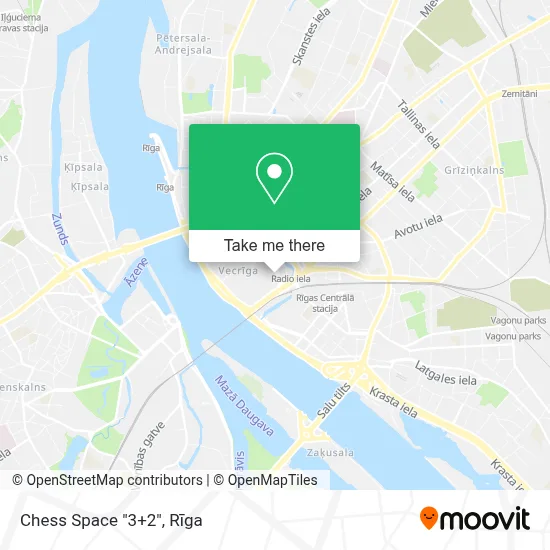 Chess Space "3+2" map