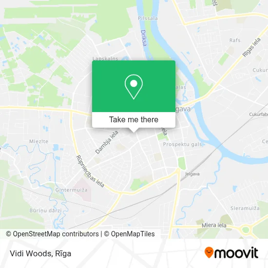 Vidi Woods map