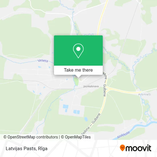 Latvijas Pasts map