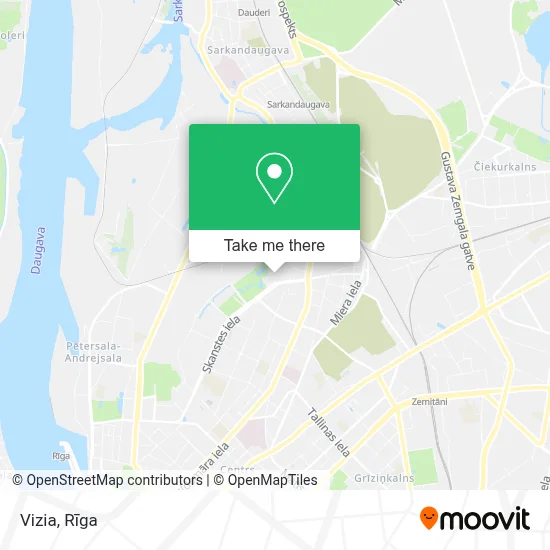 Vizia map