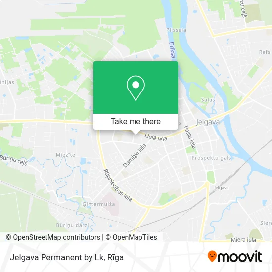 Jelgava Permanent by Lk map