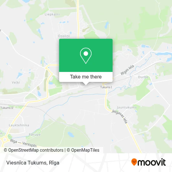 Viesnīca Tukums map