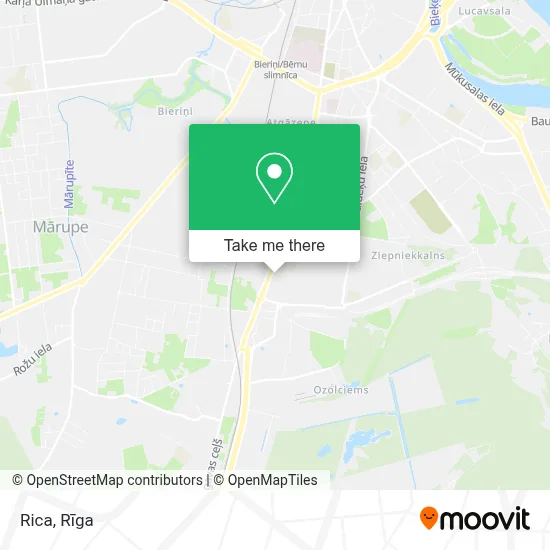 Rica map
