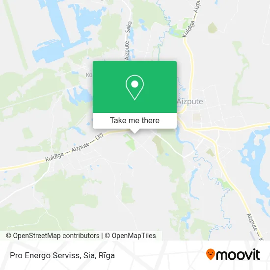 Pro Energo Serviss, Sia map