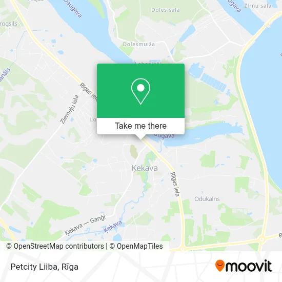 Petcity Liiba map