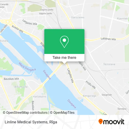 Linline Medical Systems map