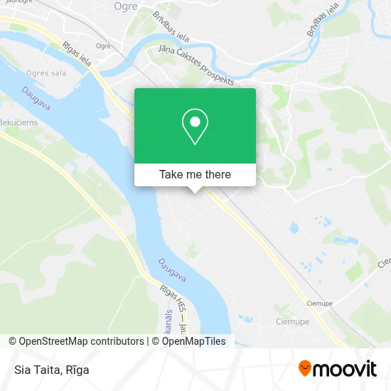 Sia Taita map