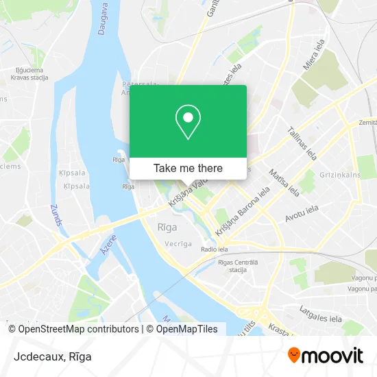 Jcdecaux map