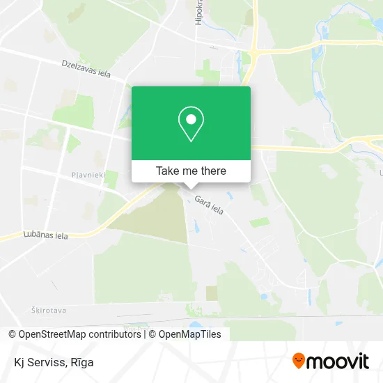 Kj Serviss map